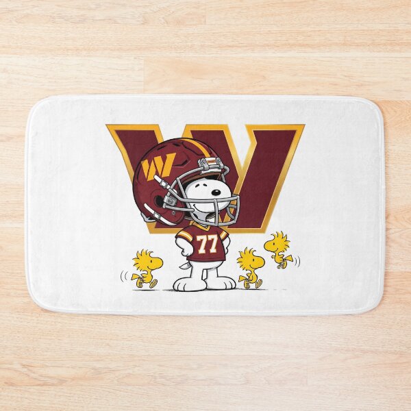 Item preview, Snoopy And Woodstock Washington Commanders Football Fan Game Day designed and sold by DamianRoy88.