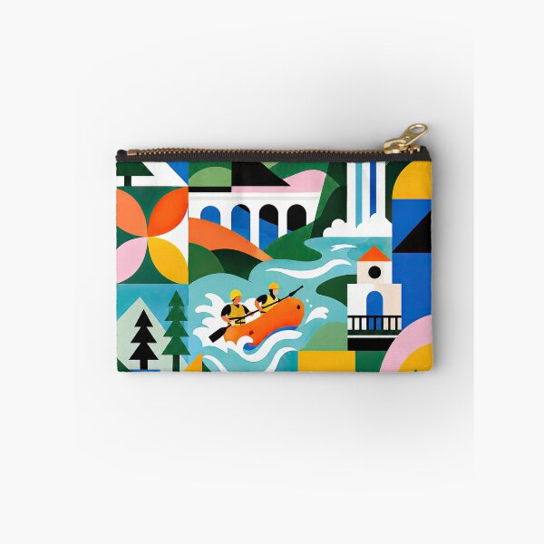 Item preview, Colorful geometric travel poster depicting Jarabacoa, Dominican designed and sold by ckybe.