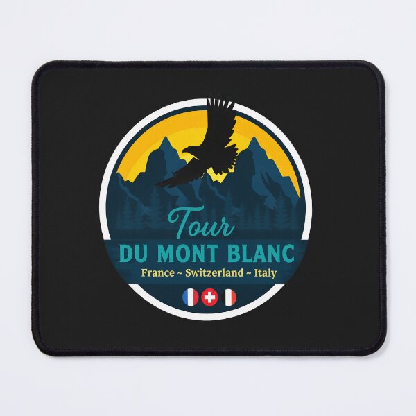Item preview, Tour Du Mont Blanc Alpine Adventure Emblem designed and sold by Nanelms.