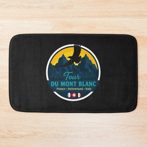 Item preview, Tour Du Mont Blanc Alpine Adventure Emblem designed and sold by Nanelms.