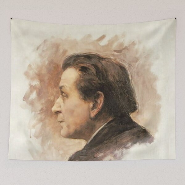 Item preview, Retrato de François Coppée designed and sold by SharonTheFirst.