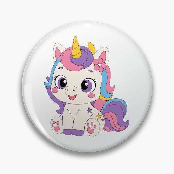 Item preview, Cute Pastel Rainbow Unicorn Kawaii designed and sold by Aether-Pixels.