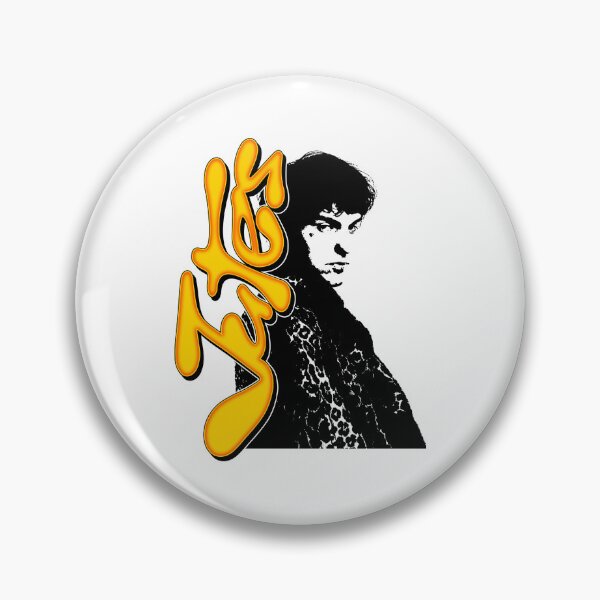 Item preview, Orange Yellow Alt Rock Singer designed and sold by MosiqueUnique.