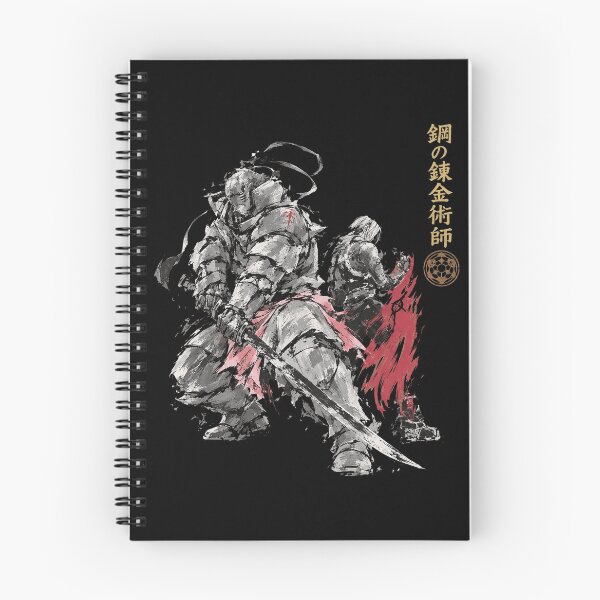 Item preview, Armored Alchemist Sumi-E Ink For Anime Fans designed and sold by AvaLawley.