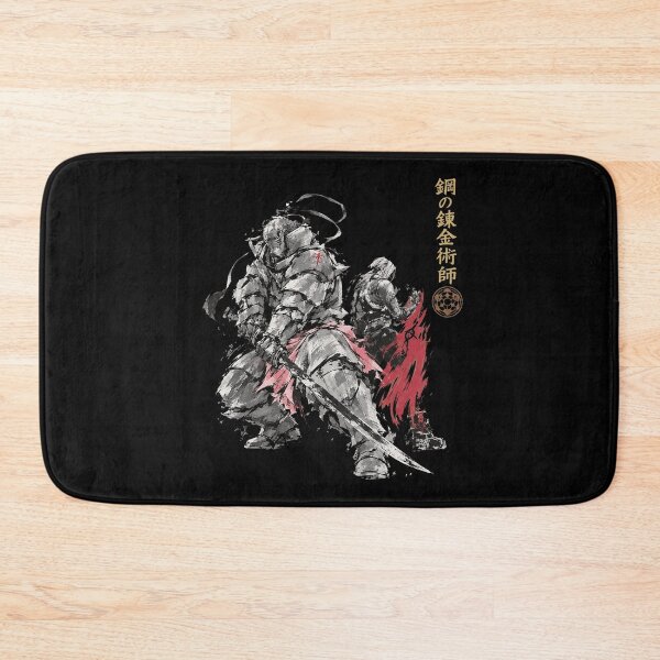 Item preview, Armored Alchemist Sumi-E Ink For Anime Fans designed and sold by AvaLawley.