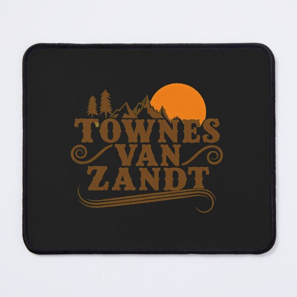 Item preview, Townes Van Zandt Retro Sunset Mountain  designed and sold by Nanelms.