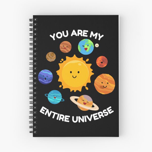 Item preview, You Are My Entire Universe - Cute Kawaii Solar System designed and sold by Frafri92.