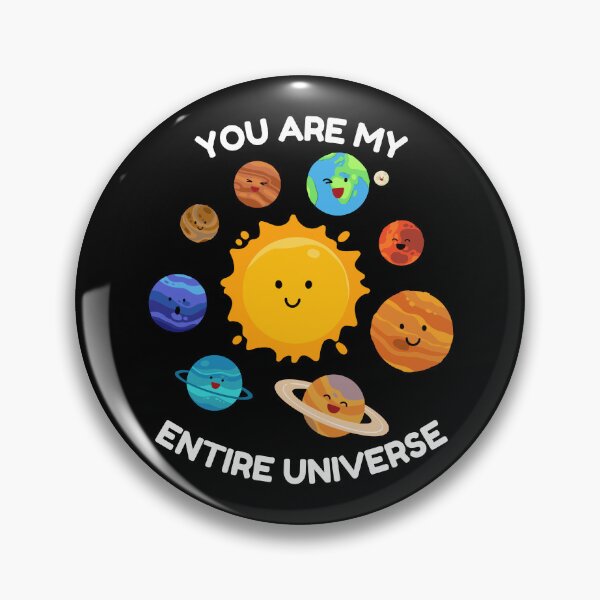 Item preview, You Are My Entire Universe - Cute Kawaii Solar System designed and sold by Frafri92.