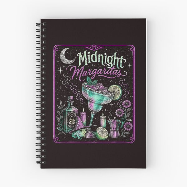 Item preview, Midnight Margaritas Witchy Spooky Drinking Halloween designed and sold by ImeldaSparks.