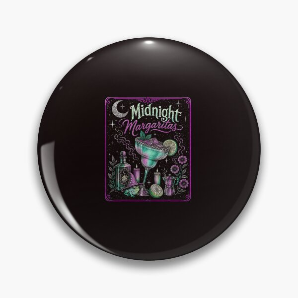 Item preview, Midnight Margaritas Witchy Spooky Drinking Halloween designed and sold by ImeldaSparks.