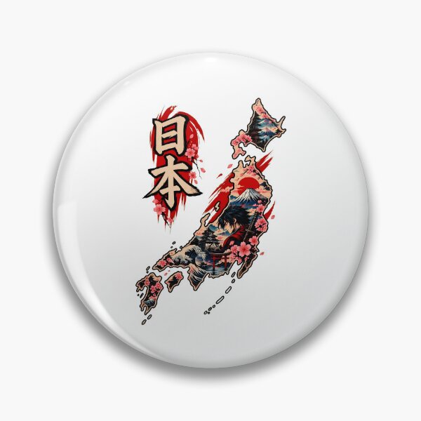 Item preview, Artistic Japan Map  designed and sold by vuthienduy.