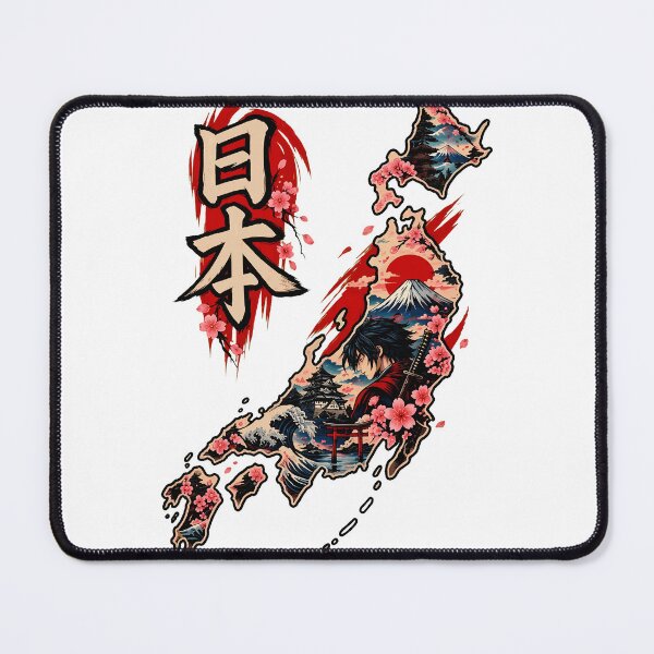 Item preview, Artistic Japan Map  designed and sold by vuthienduy.