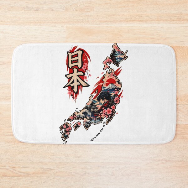 Item preview, Artistic Japan Map  designed and sold by vuthienduy.