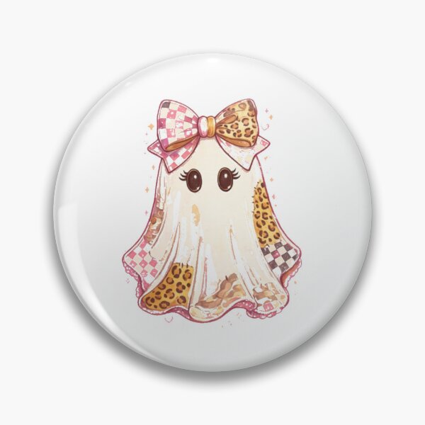 Item preview, Cute Pink Coquette Patchwork Ghost Pattern  designed and sold by AARABwino.