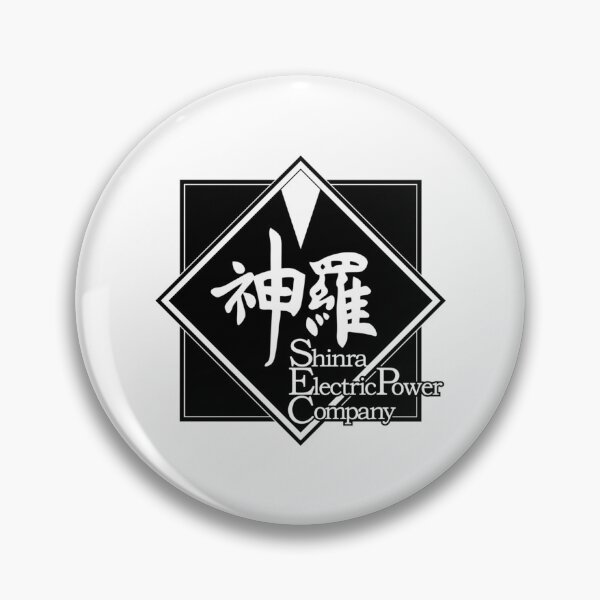 Item preview, Final Fantasy Vii Remake - Shinra Electric Power Company (Logo) Black designed and sold by MonstrousOnMain.