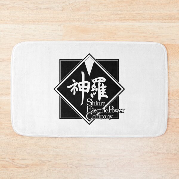 Item preview, Final Fantasy Vii Remake - Shinra Electric Power Company (Logo) Black designed and sold by MonstrousOnMain.