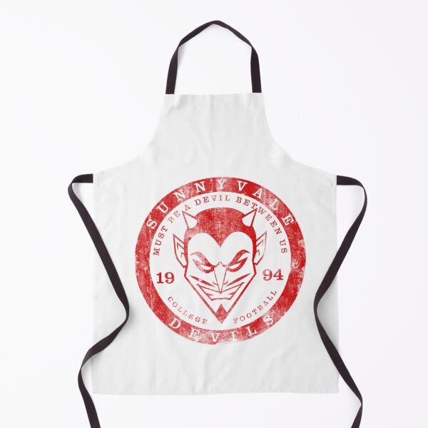 Item preview, Red Grunge Devil Mascot Football Crest designed and sold by AlfonzoHuel.