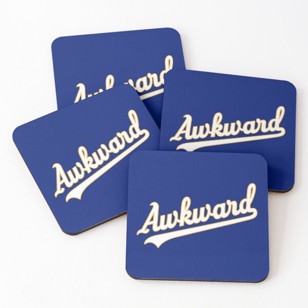 Item preview, Awkward Retro Script designed and sold by Fabulouslyshirt.