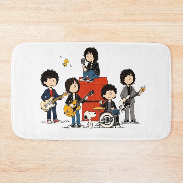 Item preview, The Strokes x Peanuts Band Rock  designed and sold by Odd-Rainbow-Ink.