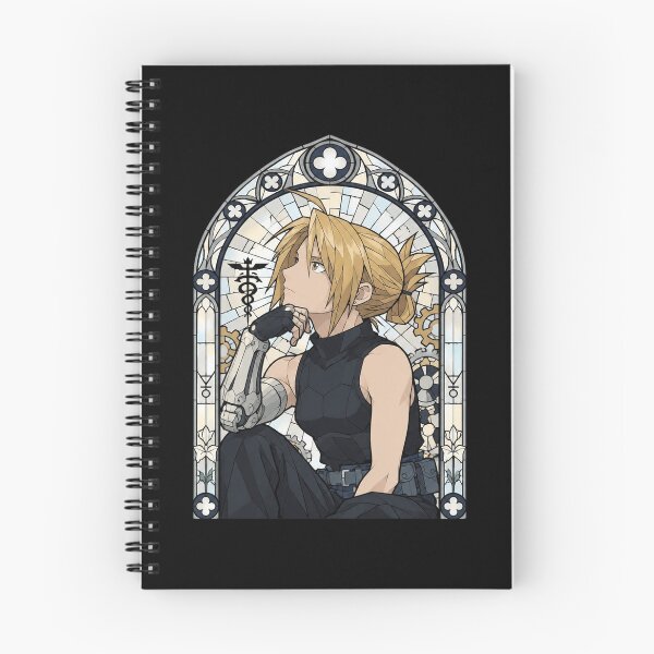 Item preview, Edward Elric Stained Glass Portrait designed and sold by AvaLawley.