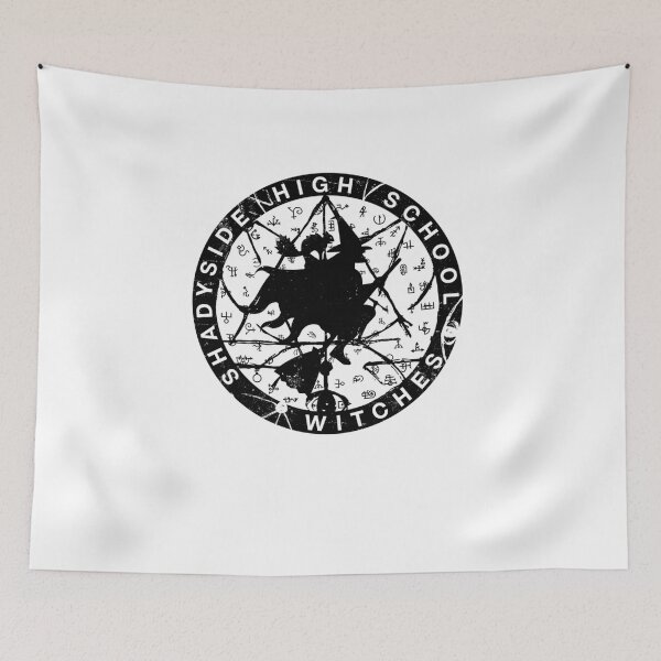 Item preview, Faded Witch Silhouette Hexagram Crest designed and sold by AlfonzoHuel.