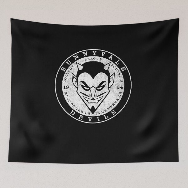 Item preview, Devil Mascot College Football Crest designed and sold by AlfonzoHuel.