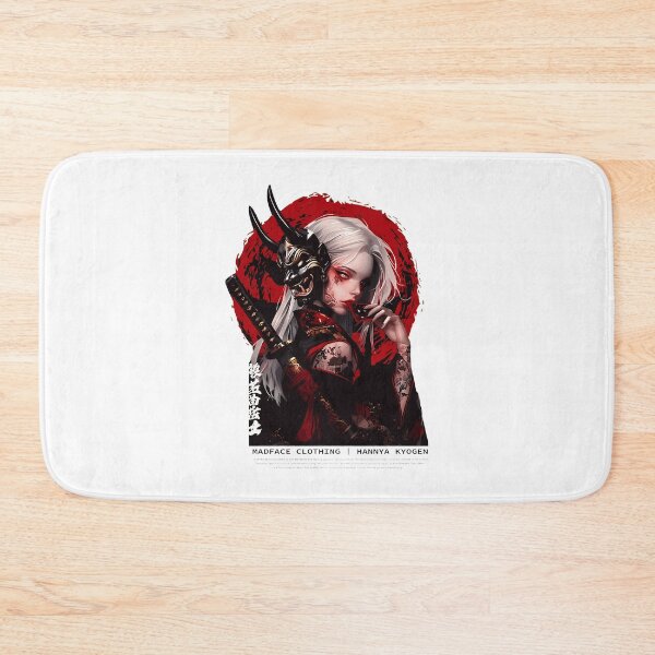 Item preview, Japanese Warrior Woman Mask Katana Sun designed and sold by Ifeanyichukw.