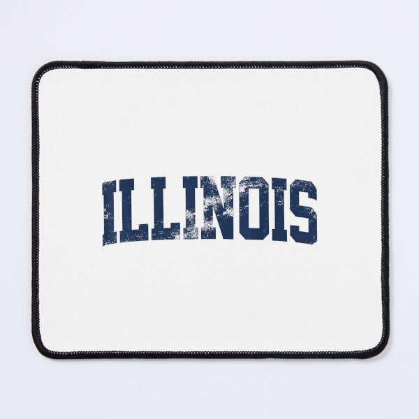 Item preview, Retro Illinois Tee Vintage Illinois Orange Blue Throwback IL designed and sold by DienesAngele.