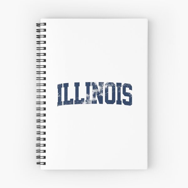 Item preview, Retro Illinois Tee Vintage Illinois Orange Blue Throwback IL designed and sold by DienesAngele.