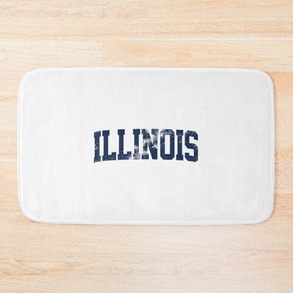Artikelvorschau, Retro Illinois T-Shirt Vintage Illinois Orange Blau Throwback IL entworfen und verkauft von DienesAngele.