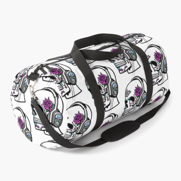 Item preview, Sugar Skull Wearing Headphones Dj Sugar Skull designed and sold by teeteeworldc.