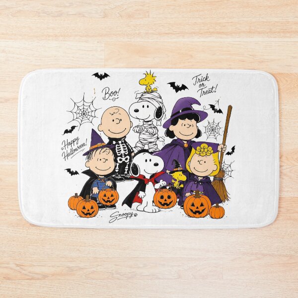 Item preview, Halloween Peanuts Gang Vampire Mummy Witch Skeleton designed and sold by Odd-Rainbow-Ink.