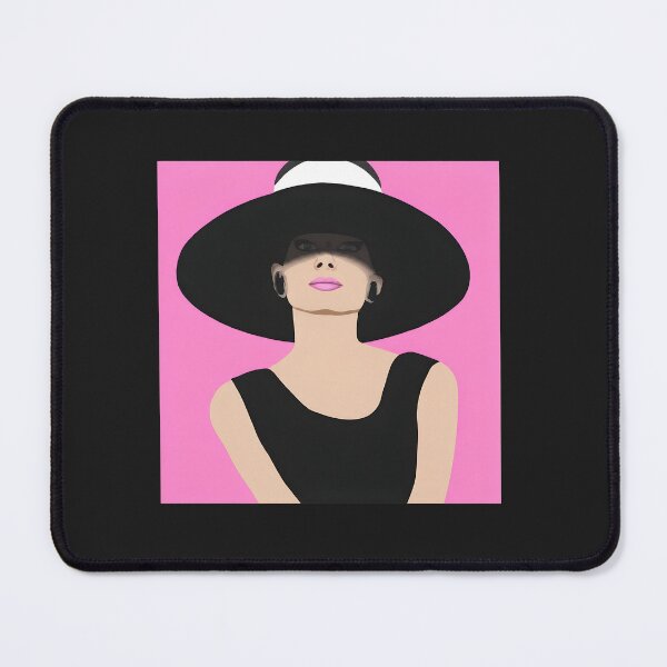 Item preview, Elegant Woman in Black Hat Portrait designed and sold by Nanelms.