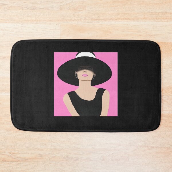 Item preview, Elegant Woman in Black Hat Portrait designed and sold by Nanelms.