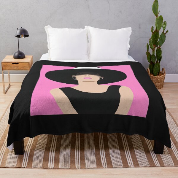 Item preview, Elegant Woman in Black Hat Portrait designed and sold by Nanelms.