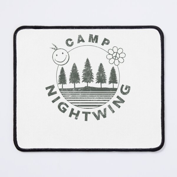 Item preview, Dark Distressed Pine Forest Camp Badge designed and sold by AlfonzoHuel.