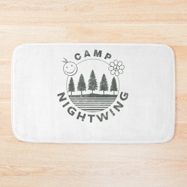 Item preview, Dark Distressed Pine Forest Camp Badge designed and sold by AlfonzoHuel.