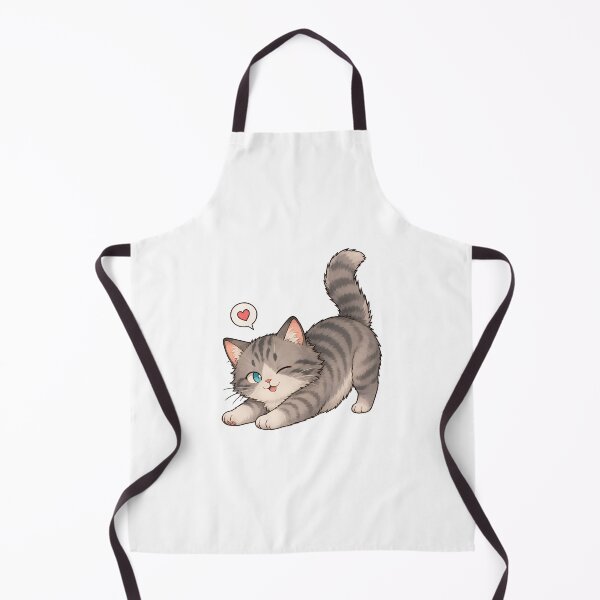 Item preview, Cute Tabby Cat With Heart - Adorable Pet Design designed and sold by SoyLamderma.