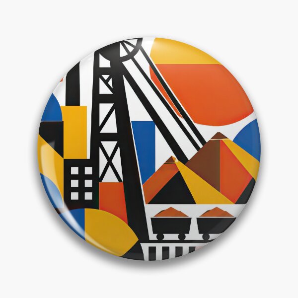 Item preview, Geometric poster depicting Lubumbashi, Democratic Republic of th designed and sold by ckybe.