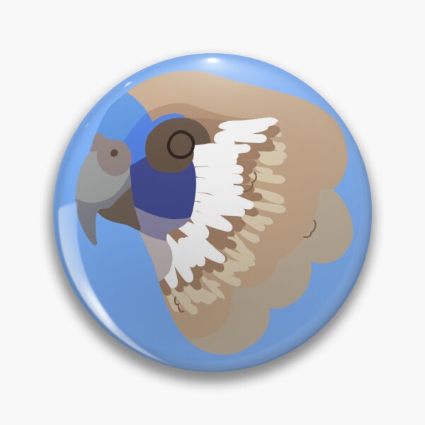 Item preview, CBS Sticker - Greater Bluebonnet designed and sold by ClumsyPillbug.