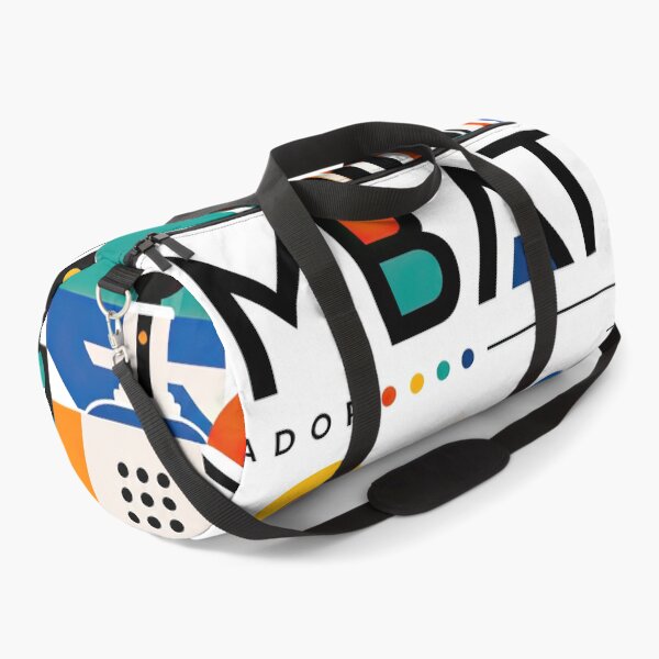 Item preview, Colorful geometric illustration of Ambato, Ecuador featuring a designed and sold by ckybe.