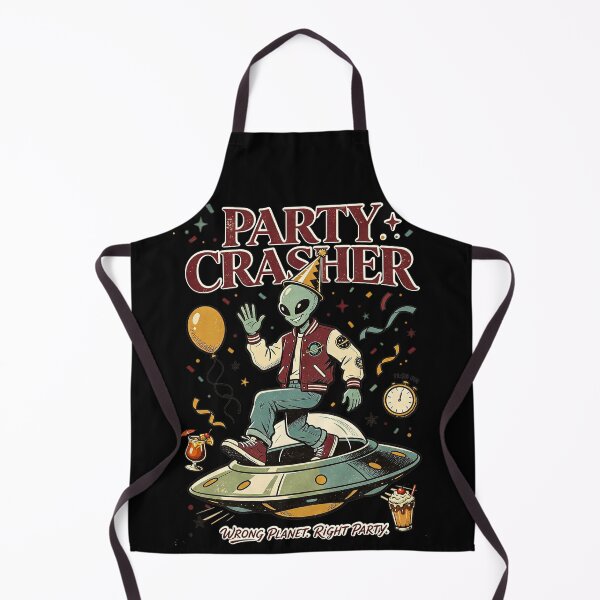 Item preview, Party Crasher Alien Space UFO designed and sold by NatalieJeans.