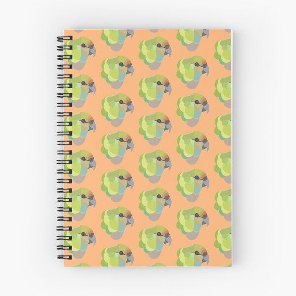 Item preview, CBS Sticker - Juvenile Red-capped Parrot designed and sold by ClumsyPillbug.