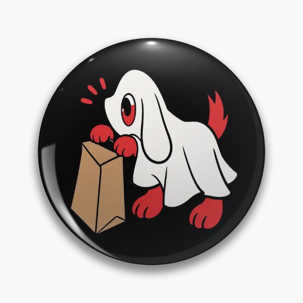 Item preview, Ghost Dog Cartoon Graphic for Halloween Dog Fans designed and sold by AvaLawley.