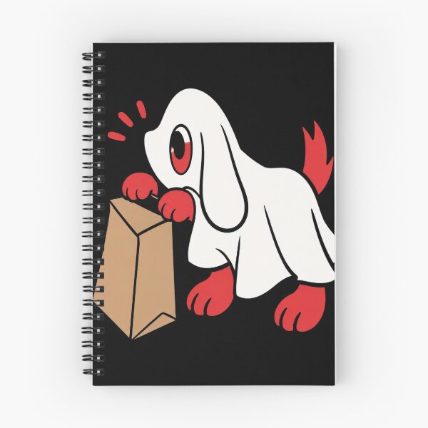 Item preview, Ghost Dog Cartoon Graphic for Halloween Dog Fans designed and sold by AvaLawley.