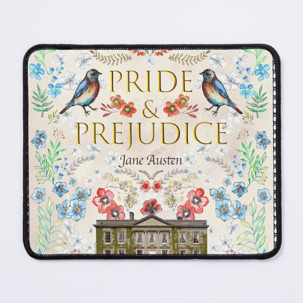 Item preview, Pride and Prejudice - Jane Austen - Pemberley - Floral design designed and sold by FanitsaArt.