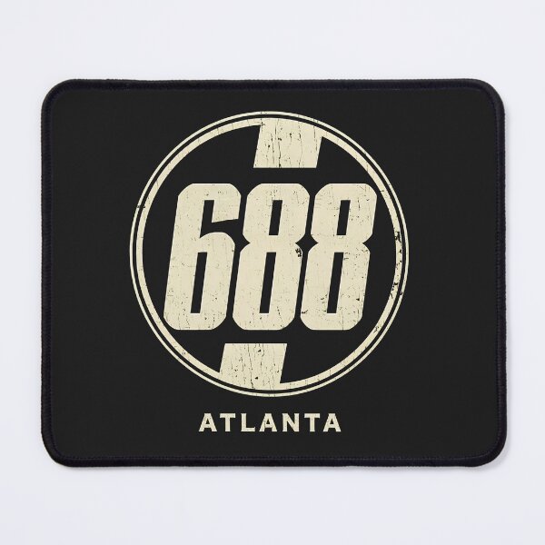 Item preview, Retro 688 Atlanta Emblem designed and sold by Nanelms.