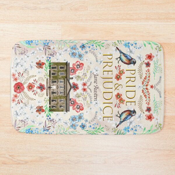Item preview, Pride and Prejudice - Jane Austen - Pemberley - Floral design designed and sold by FanitsaArt.