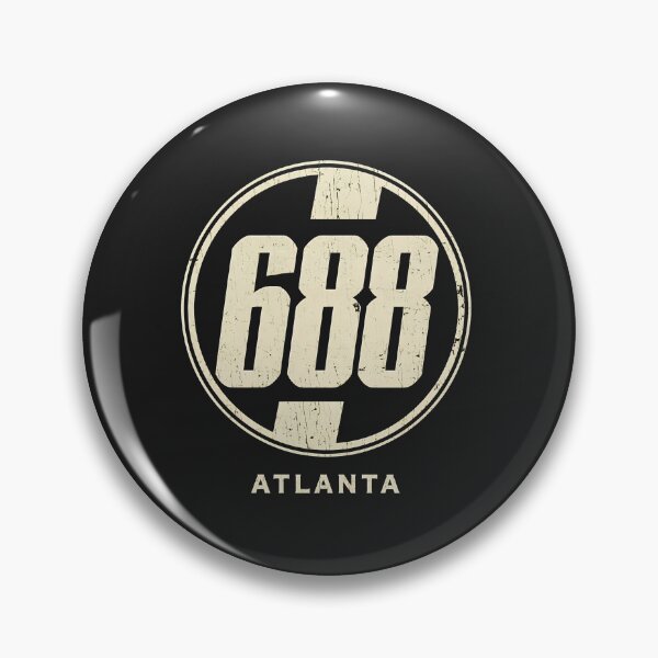 Item preview, Retro 688 Atlanta Emblem designed and sold by Nanelms.