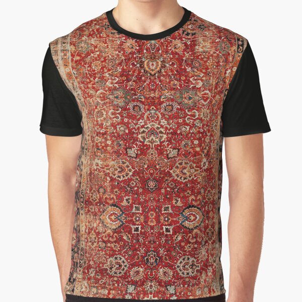 Item preview, 17th Century Afghanistan Rug Print designed and sold by Vicky Brago-Mitchell®.